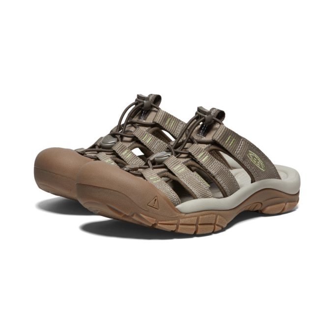 Women's Newport Slide  |  Timberwolf/Tarragon