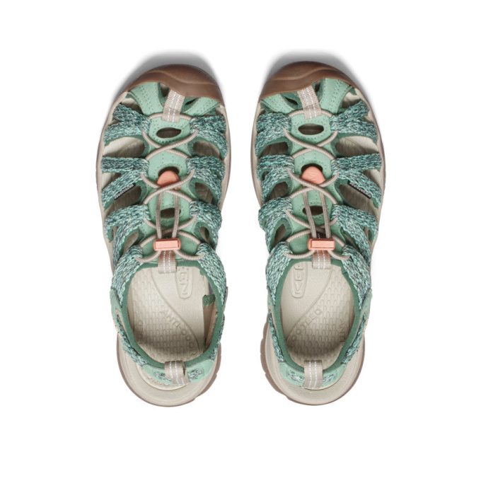 Women's Whisper  |  Granite Green/Peach Parfait