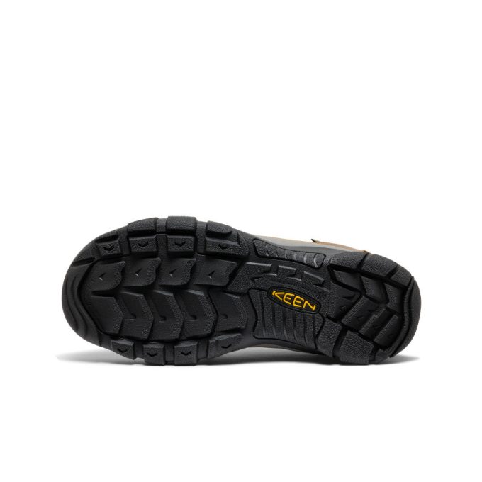 Men's Brixen Waterproof Shoe Wide  |  Slate Black/Madder Brown