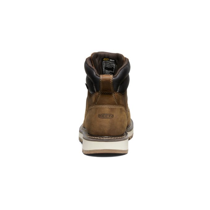 Men's Cincinnati 6" Waterproof 90° Heel Boot (Carbon Toe)  |  Belgian/Sandshell