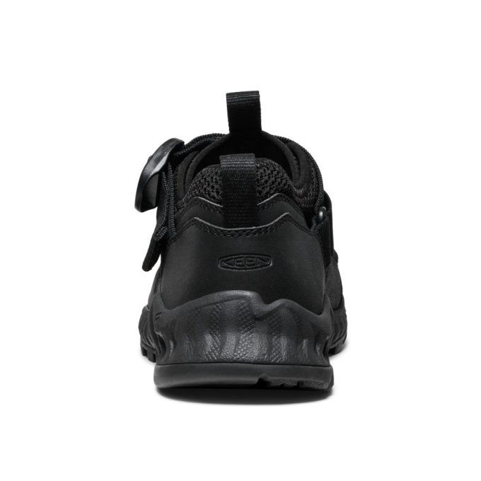 All Gender Hoodzerra Sandal  |  Black/Black