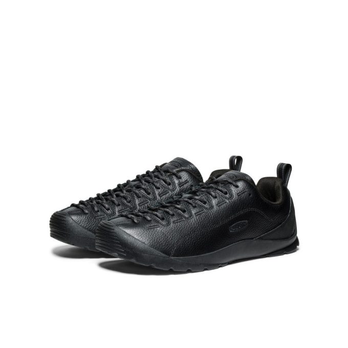 Men's Jasper Sneaker  |  Black Smooth Leather