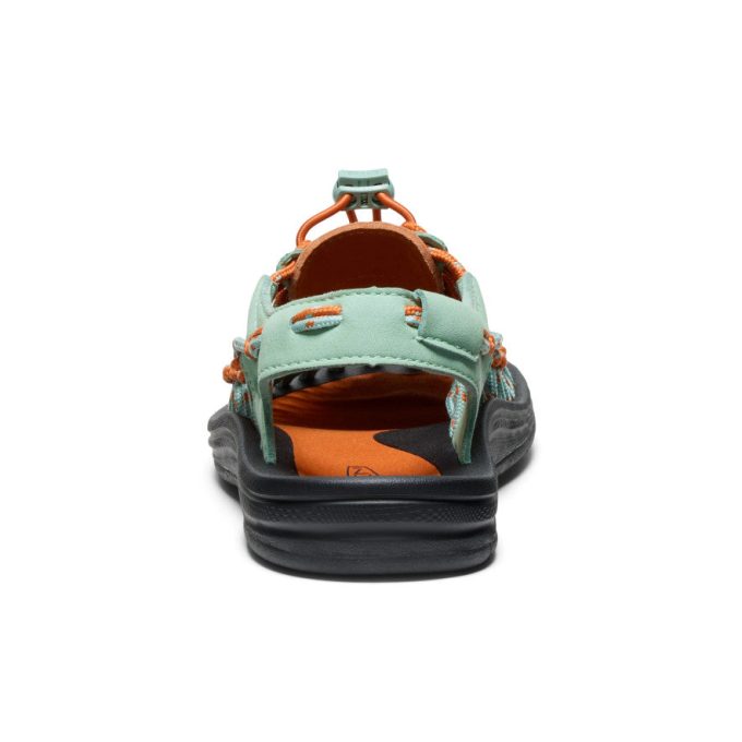 Women's UNEEK Sneaker  |  Granite Green/Gold Flame