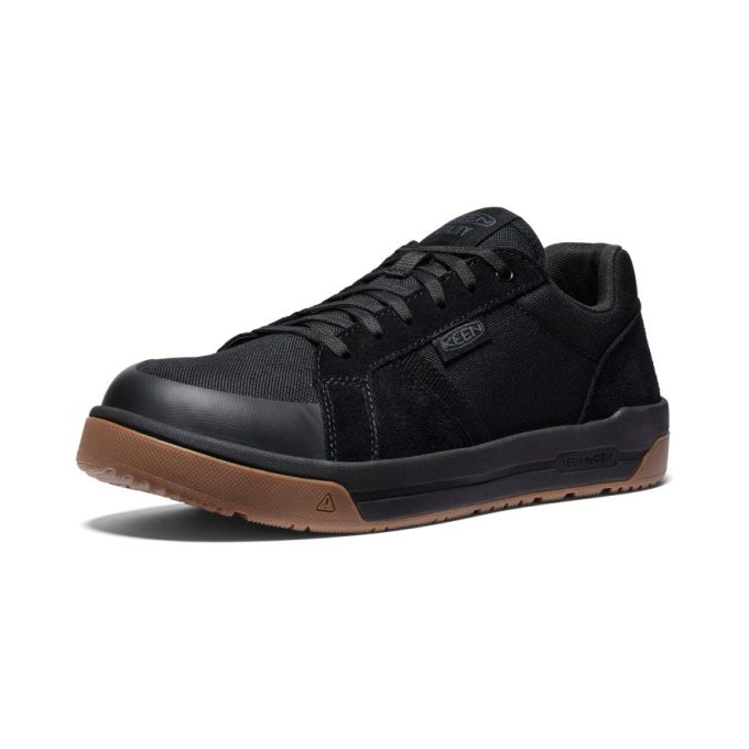 Men's Kenton Work Shoe (Carbon Toe)  |  Black/Gum
