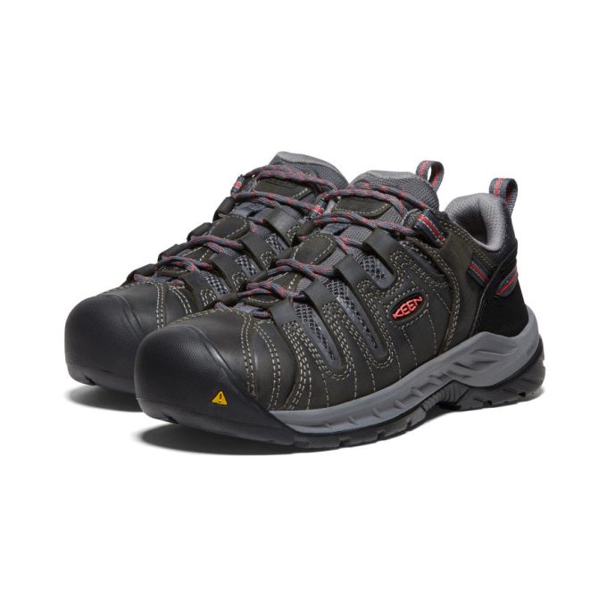 Women's Flint II (Steel Toe)  |  Magnet/Rose