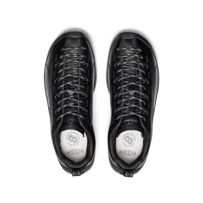 Men's Jasper Sneaker  |  Black Smooth Leather