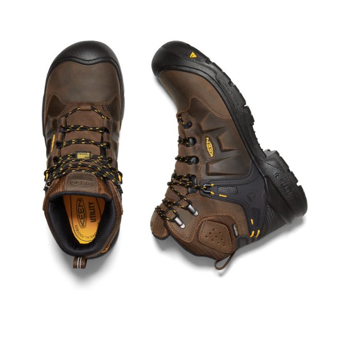 Men's Dover 6" Waterproof (Carbon Toe)  |  Dark Earth/Black