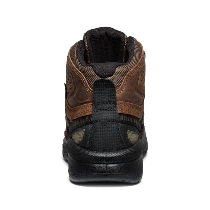 Men's Targhee IV Waterproof Work Boot (Carbon Toe)  |  Dark Earth/Black