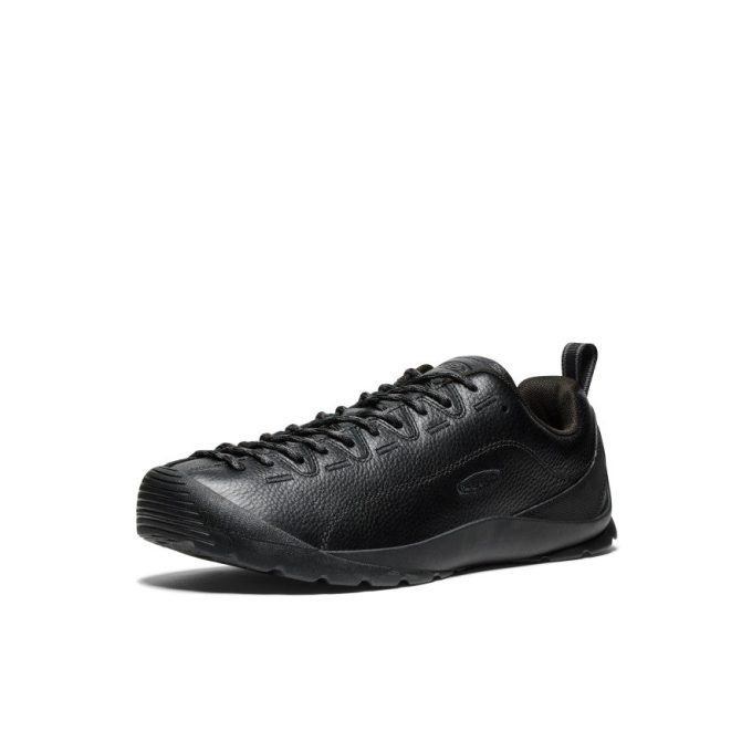 Men's Jasper Sneaker  |  Black Smooth Leather