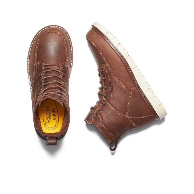 Women's San Jose 6" Boot (Soft Toe)  |  Gingerbread/Off White