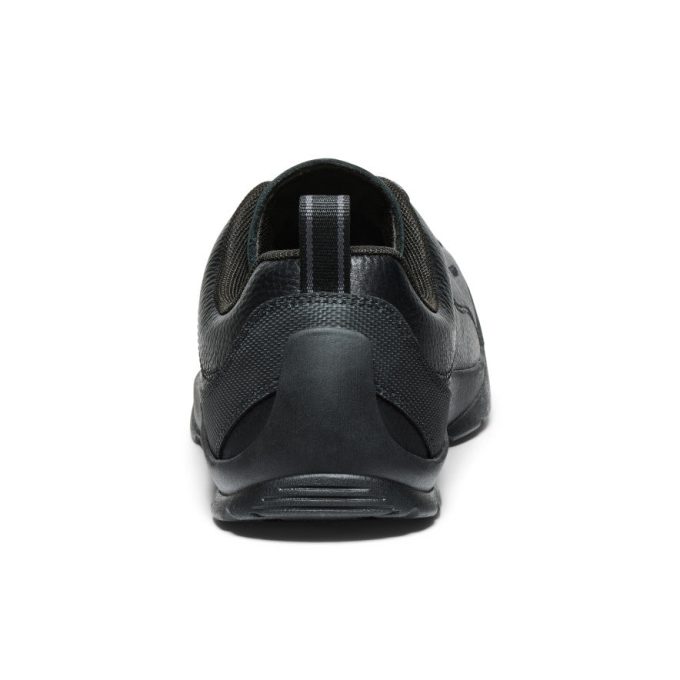 Men's Jasper Sneaker  |  Black Smooth Leather