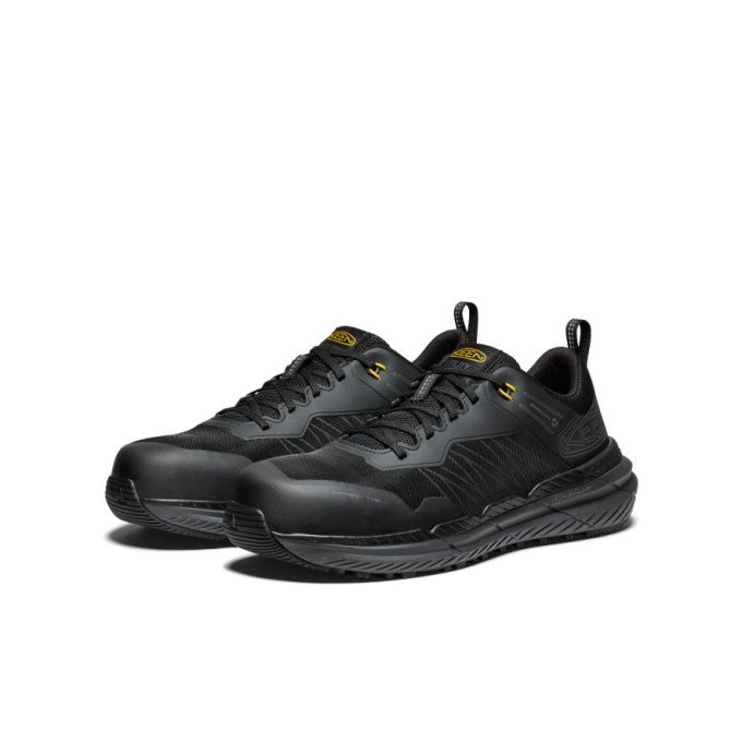 Men's Speedworks Work Sneaker (Carbon Toe)  |  Black/Steel Grey