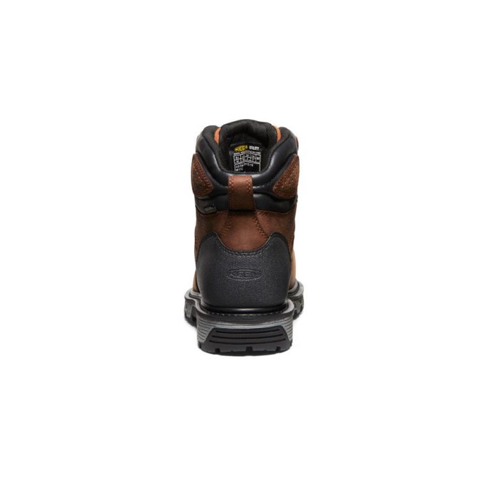 Men's Camden 6" Waterproof Boot INT MET (Carbon Toe)  |  Leather Brown/Black