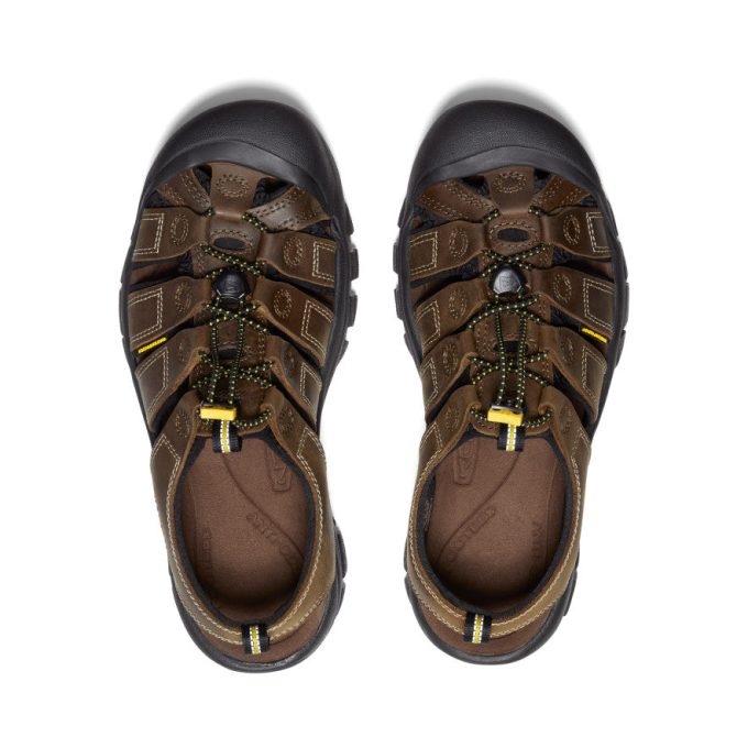 Men's Newport Leather Sandal Wide  |  Bison