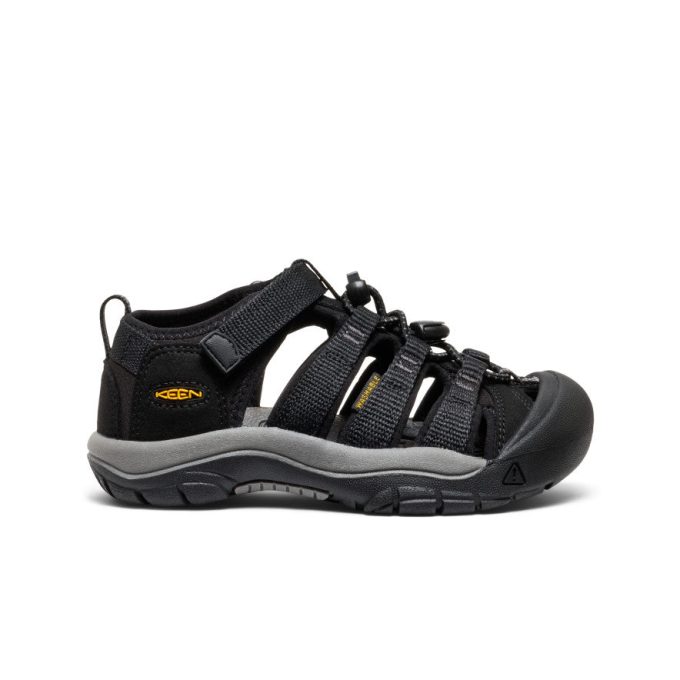 Little Kids' Newport H2  |  Black/Keen Yellow