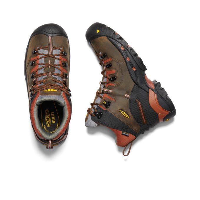 Men's Pittsburgh 6" Waterproof Boot (Soft Toe)  |  Cascade Brown/Bombay Brown