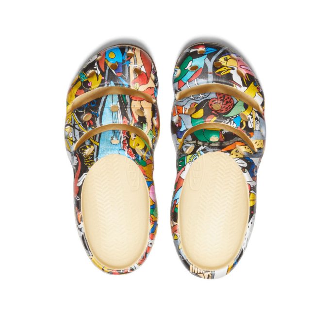 Women's Yogui Arts Clog x ARTPARA FUKAGAWA  |  Kujira To Nakamatachi