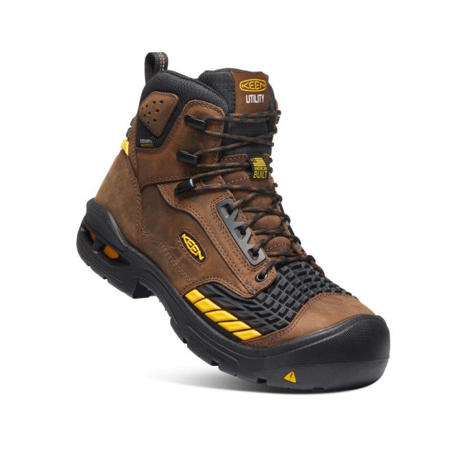 Men's Troy 6" Waterproof Boot (Carbon Toe)  |  Dark Earth/Black