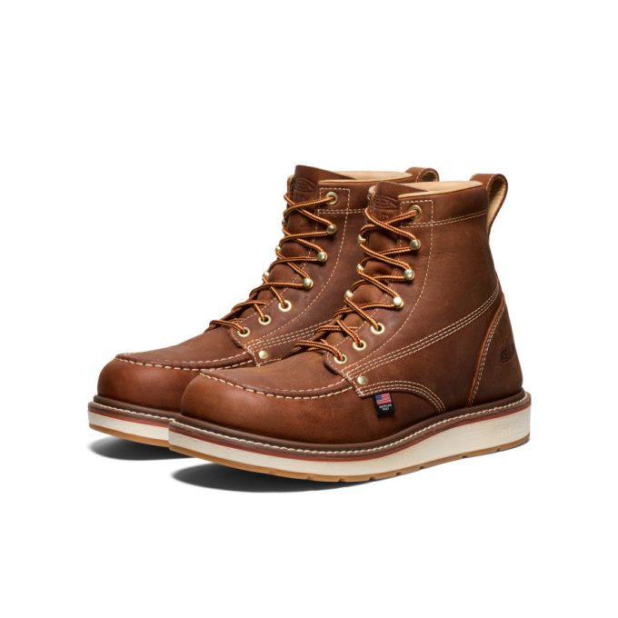 Men's Liberty 6" Boot (Soft Toe)  |  Leather Brown/Birch