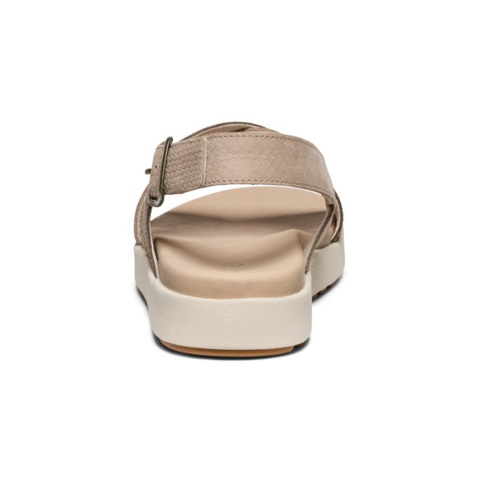 Women's Elle Luxe Cross Strap Sandal  |  Plaza Taupe/Brindle