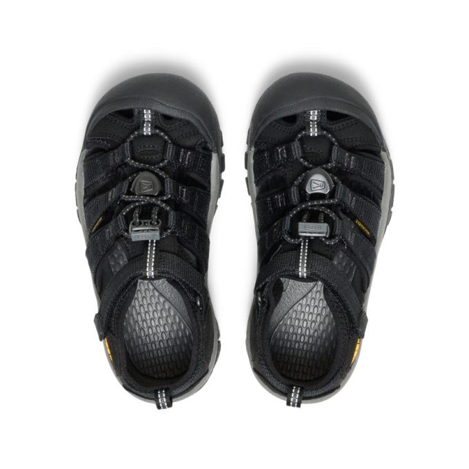 Little Kids' Newport H2  |  Black/Keen Yellow