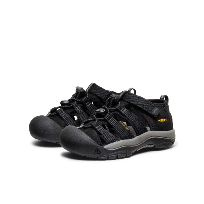 Little Kids' Newport H2  |  Black/Keen Yellow