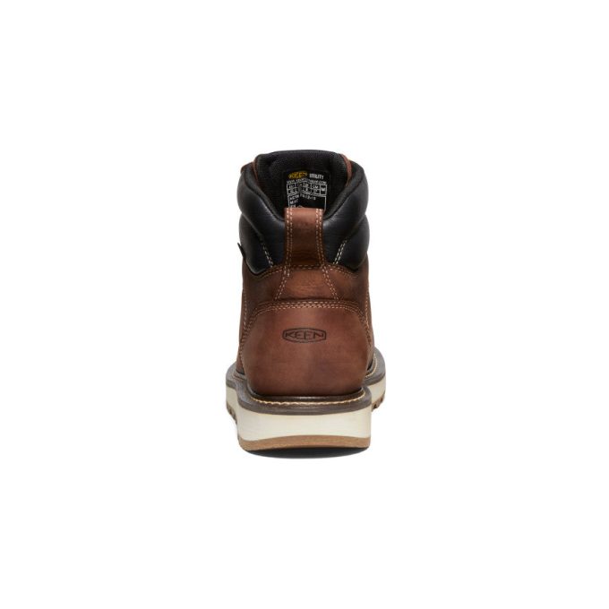 Men's Cincinnati 6" Waterproof Boot (Carbon Toe)  |  Tuscan Red/Sandshell